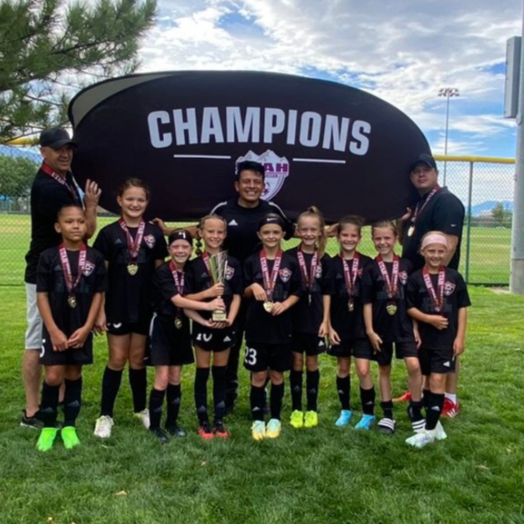 U10 Girls Champions in 2023