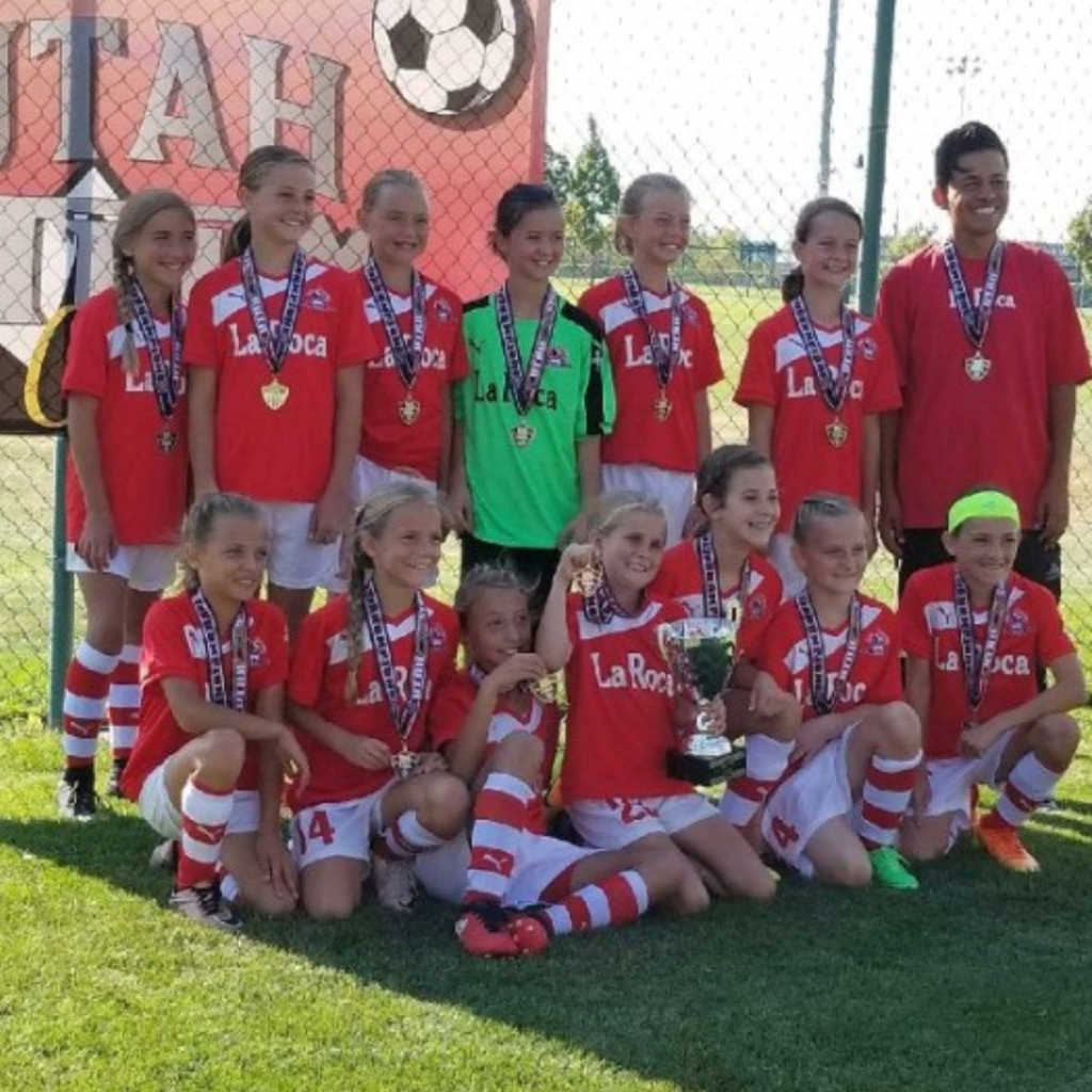 U12 Girls Champions in 2017