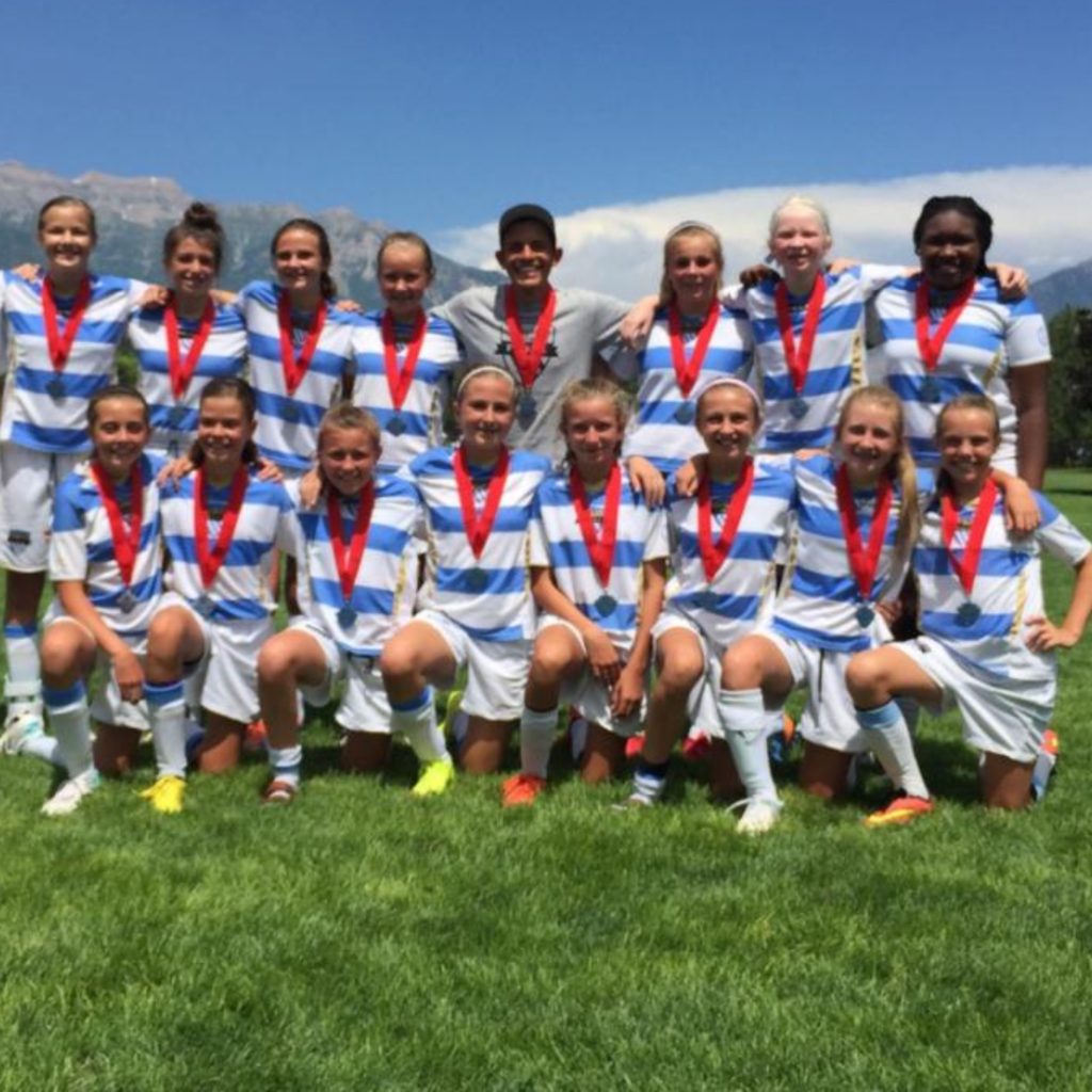 U14 Girls Champions in 2015