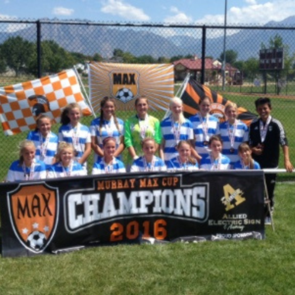 U14 Girls Champions in 2016